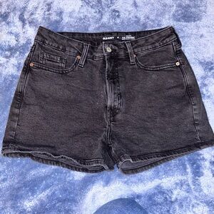 Old Navy Women's Black Jean Shorts
